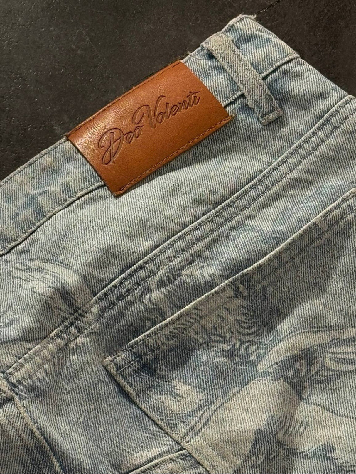 Mens Denim Trousers Colouronova