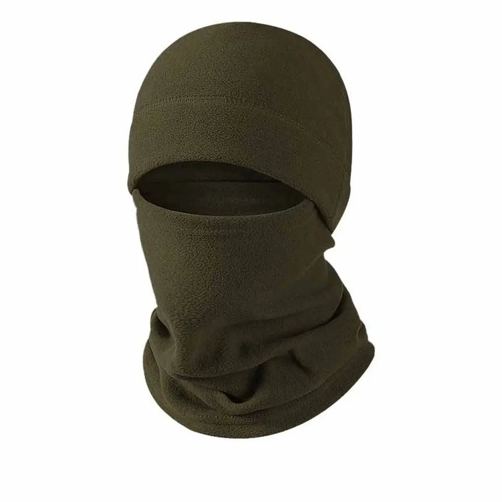 Balaclava Neck Warmer Fleece Ski Mask Bonnet Hat Ear Protection Beanies Hat Winter Face Mask Men Winter Cap Pullover Cap - Colouronova
