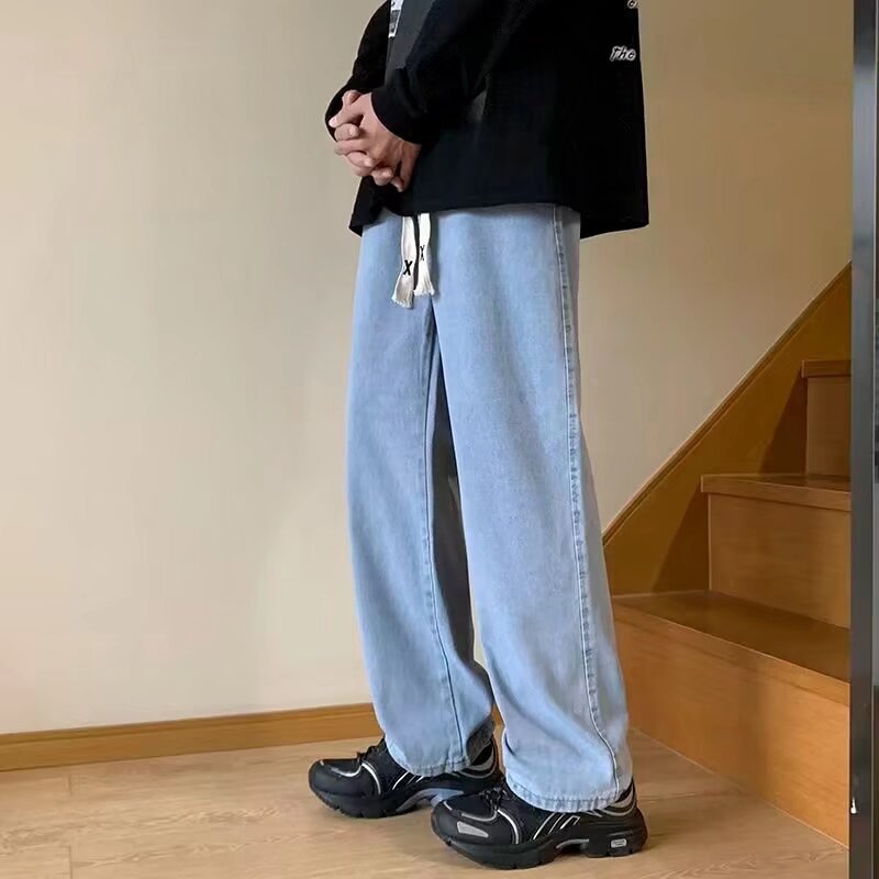 High street stretched-waist jeans Colouronova