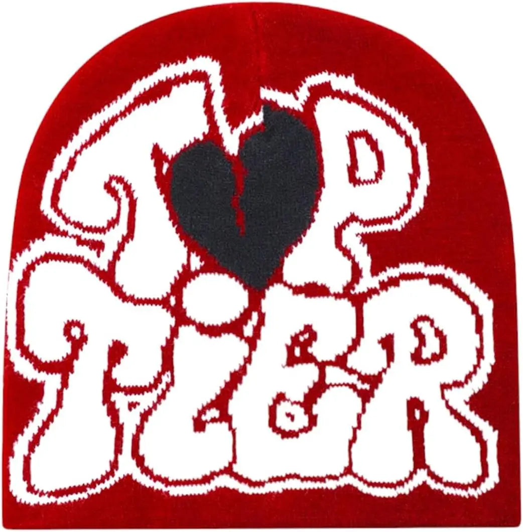 Y2K Beanie Hat for Men & Women Trendy Soft Stretchable Winter Cap, Warm Comfortable Cold Weather Knit Accessory - Colouronova