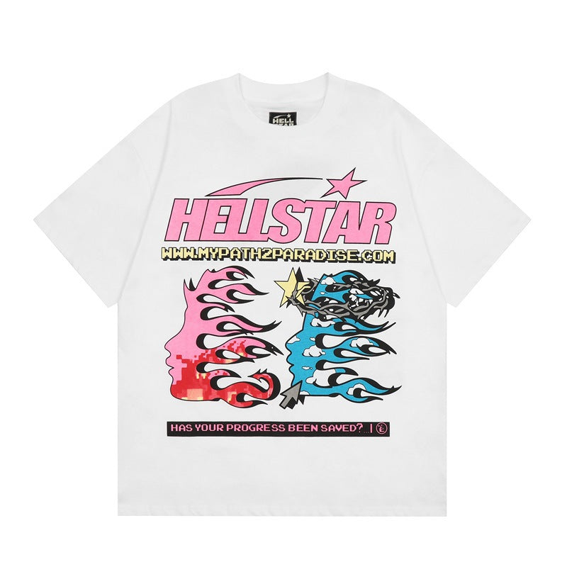 Retro Star Digital T-shirt Colouronova