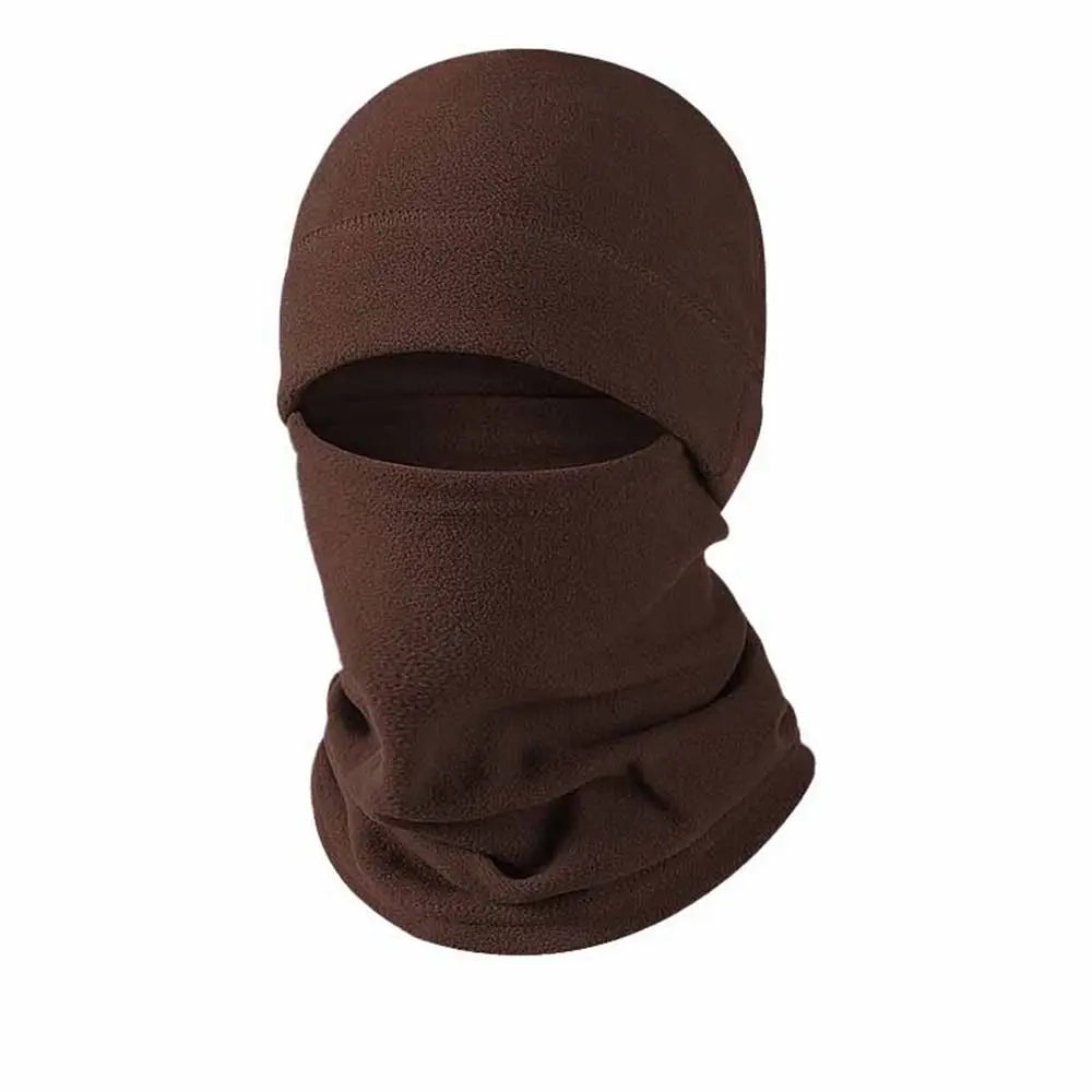 Outdoor Scarf Bonnet Hat Ski Mask Fleece Collar Hat Balaclava Pullover Cap Men Winter Cap Beanies Hat Winter Face Mask - Colouronova
