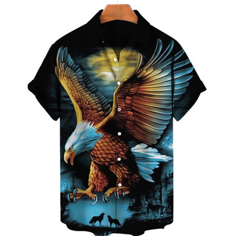 Mens Printed Shirt Colouronova