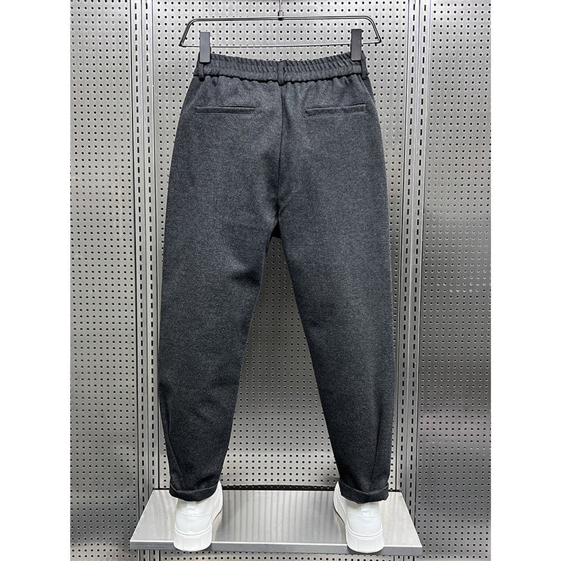 Woolen carrot pants Colouronova