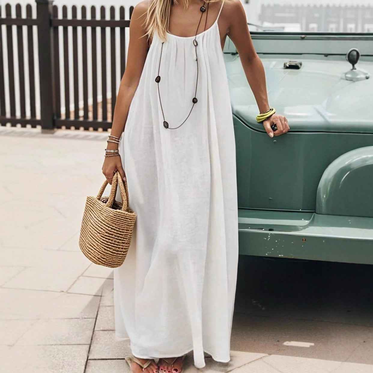 Womens Backless Loose Knit Dress