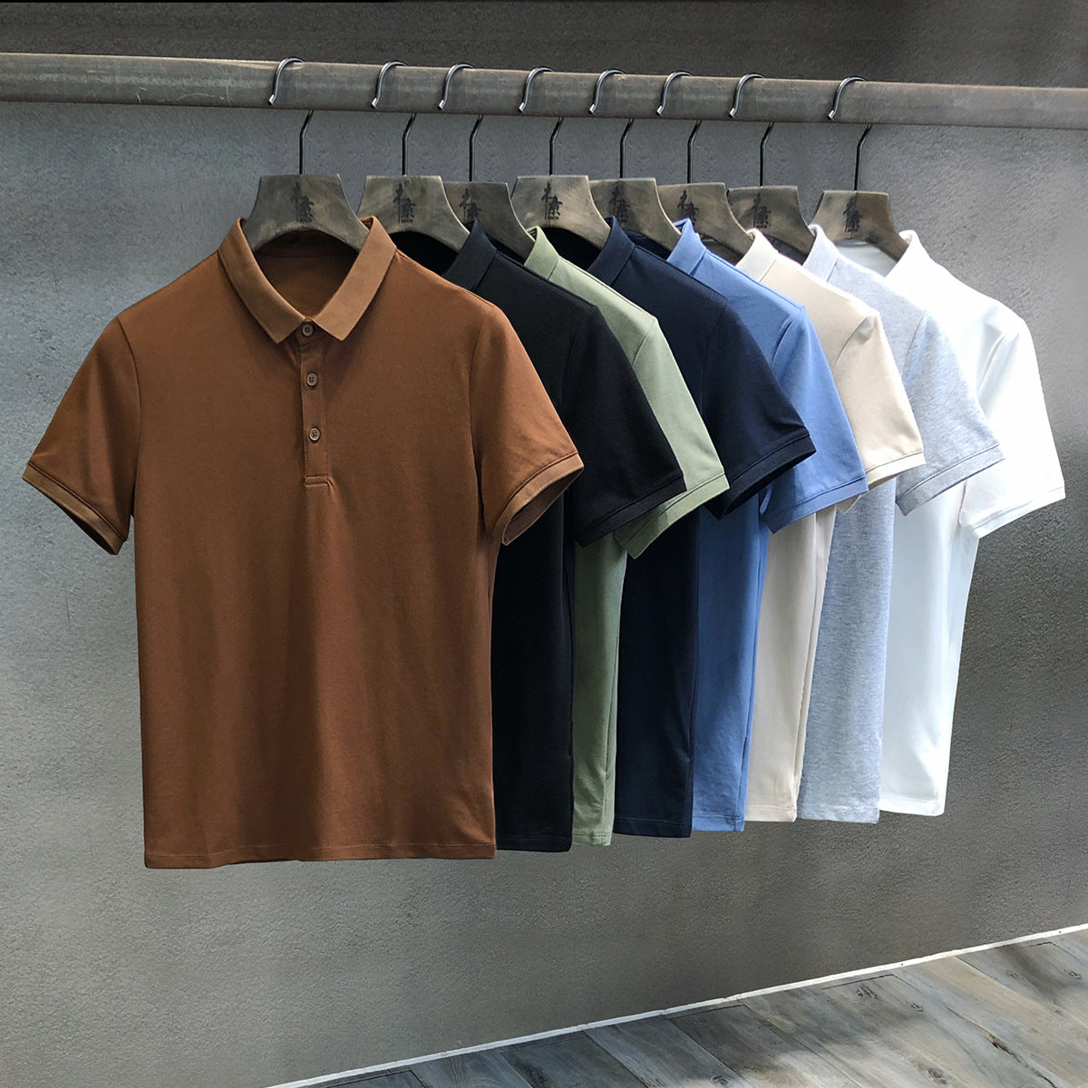 Basic men's polo shirt Colouronova