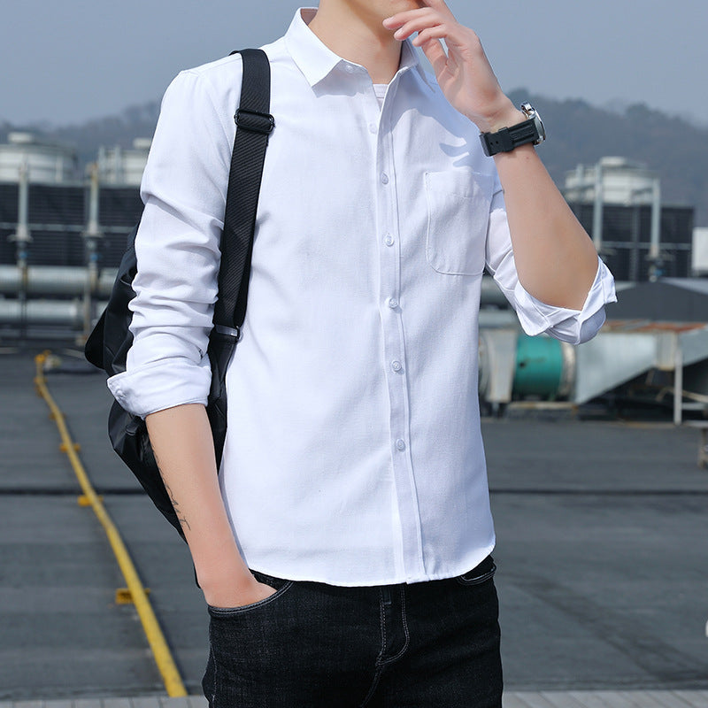 Long-sleeved dress shirt formal attire Colouronova