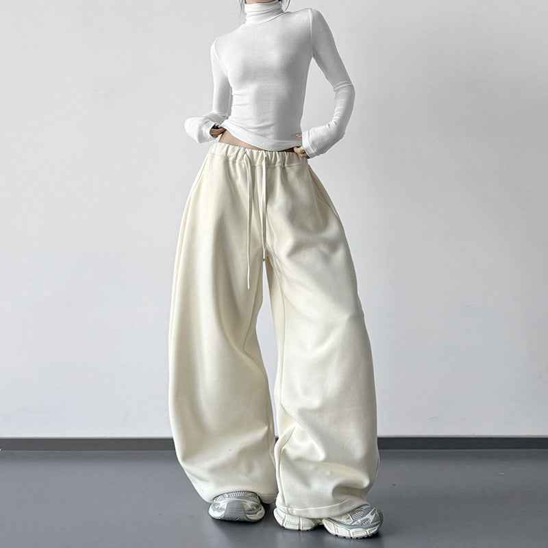 Women's High-Waisted Wide-Leg Sweatpants