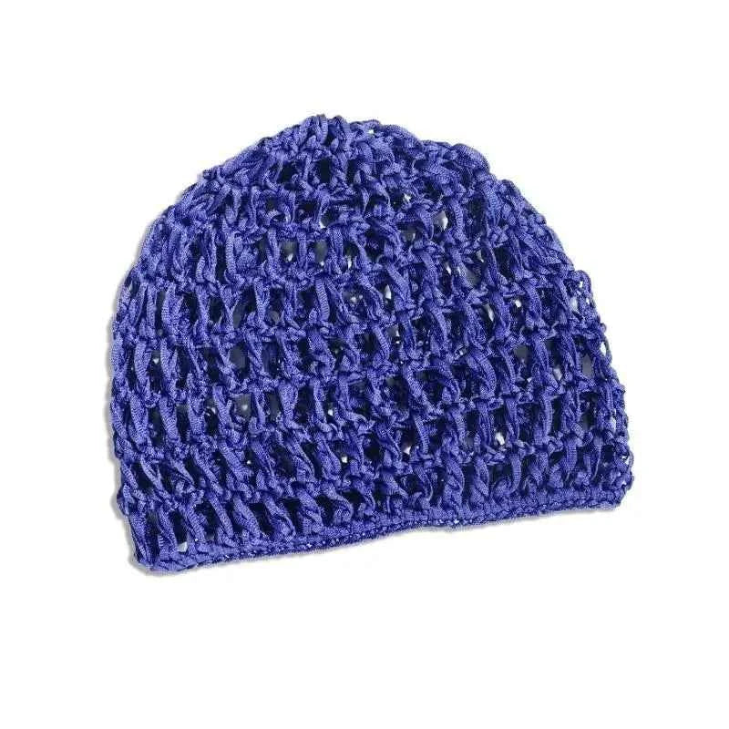 R1WE Hollowout Crochet Brimless Hat Simple Skull Cap Breathable Knitted Hat for Autumn Winter Fashion Hair Net Sleep Headwear