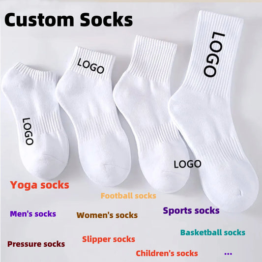 Miosam USD2.7 factory custom socks Basketball Personalized yoga Pilates socks unisex baby loose pressure ankle socks women men - Colouronova