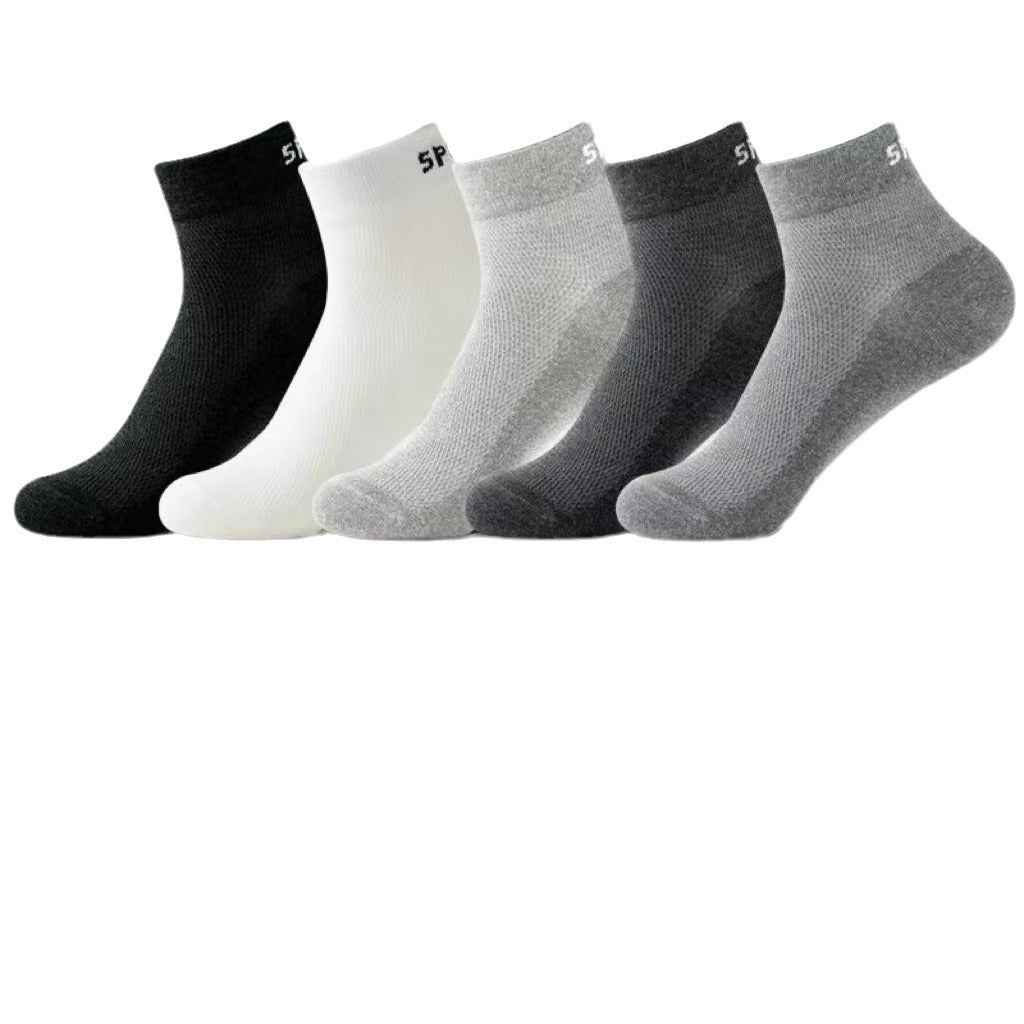 Thin short socks for men's spring and summer
