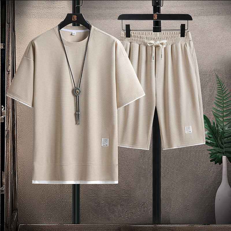 Men's Short Sleeve Sportswear Set