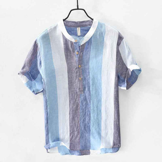 Striped linen shirt