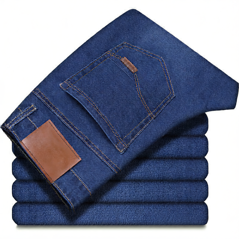 Men's Loose Straight Jeans Colouronova