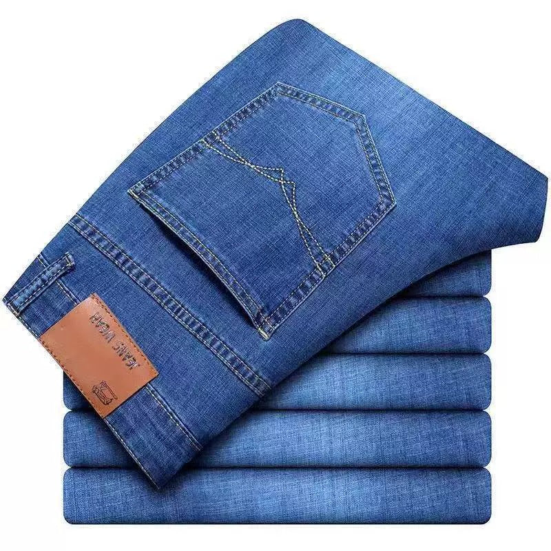 Men's Loose Straight Jeans Colouronova