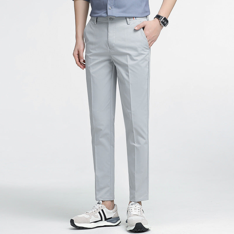 Men's Straight Leg Casual Pants Colouronova