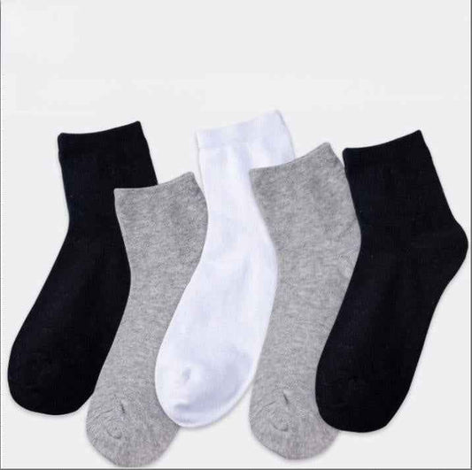 Summer Sweat-Absorbent Solid Color Socks