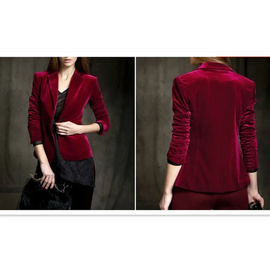 TIYIHAILEY Women's Long Sleeve Single Breasted Coat, National Outerwear, Turn Down Collar Jacket, Custom Made 2025 New Plus Size - Colouronova