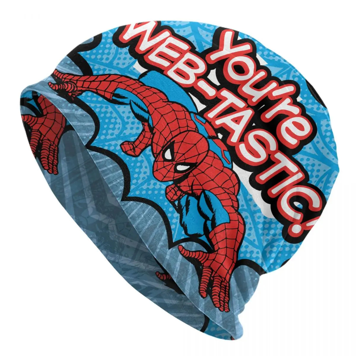 Spider-Man Spiderman Hero Skullies Beanies Hat Goth Unisex Outdoor Cap Warm Multifunction Bonnet - Colouronova