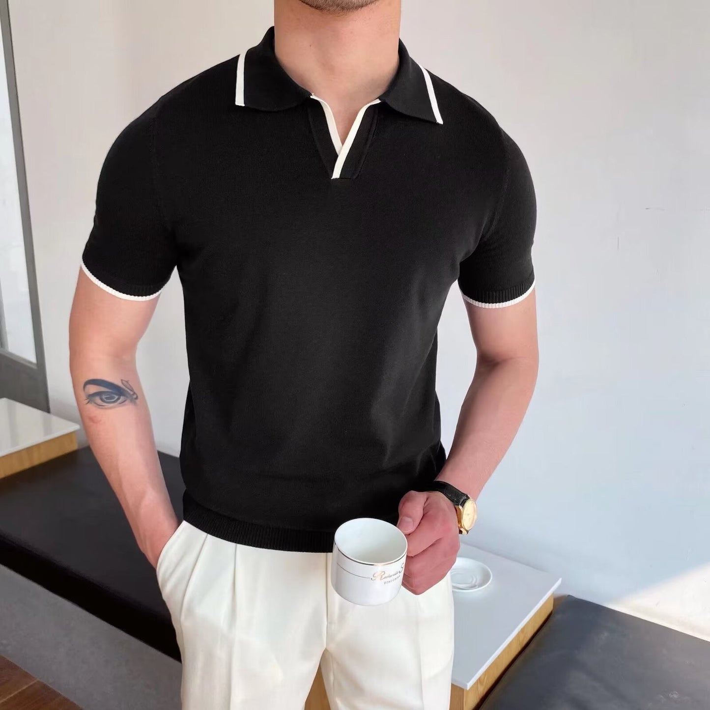 Mens Polo Shirt Colouronova