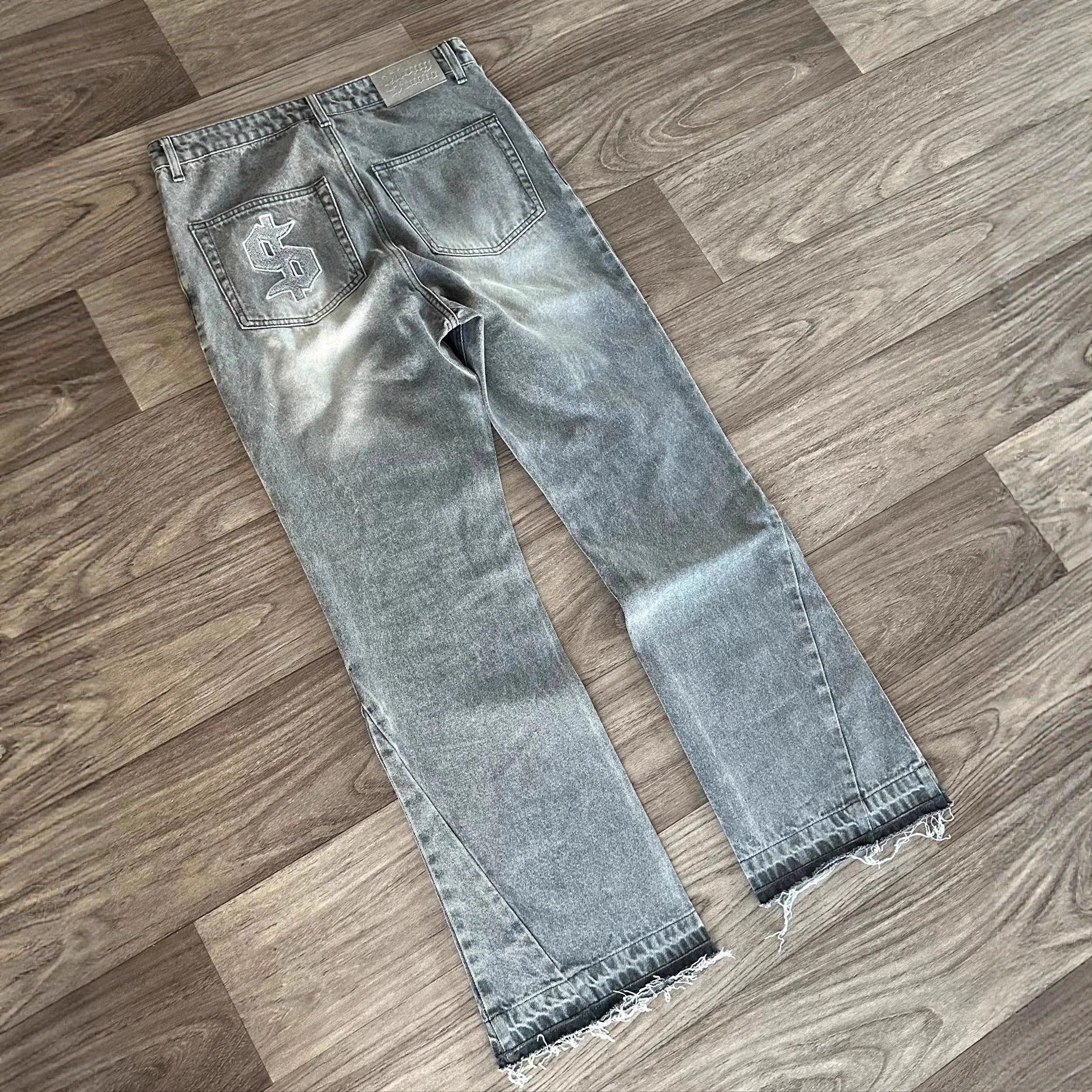 High Street washed jeans Colouronova