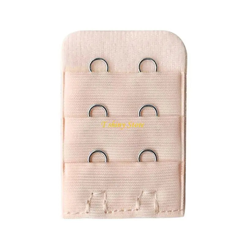 N58F Women Bra Strap Extender 3 Rows 2 Hooks Spacing Clasp Brassiere Sewing Tools New - Colouronova