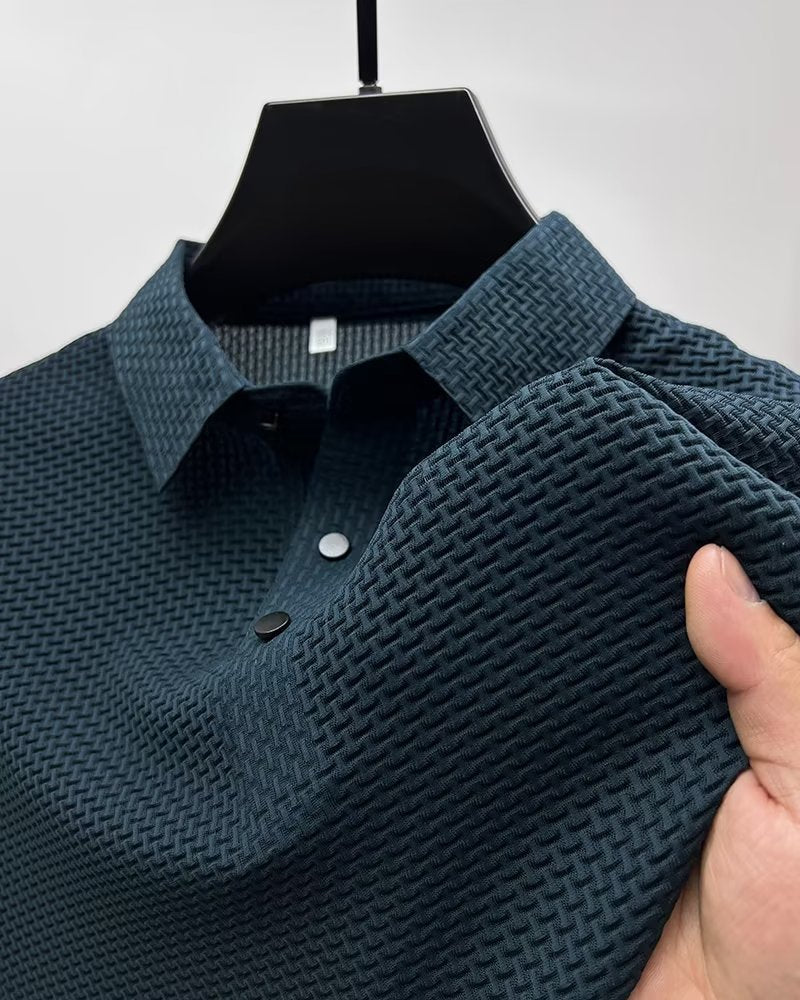 Breathable Men's Summer Polo Shirt Colouronova