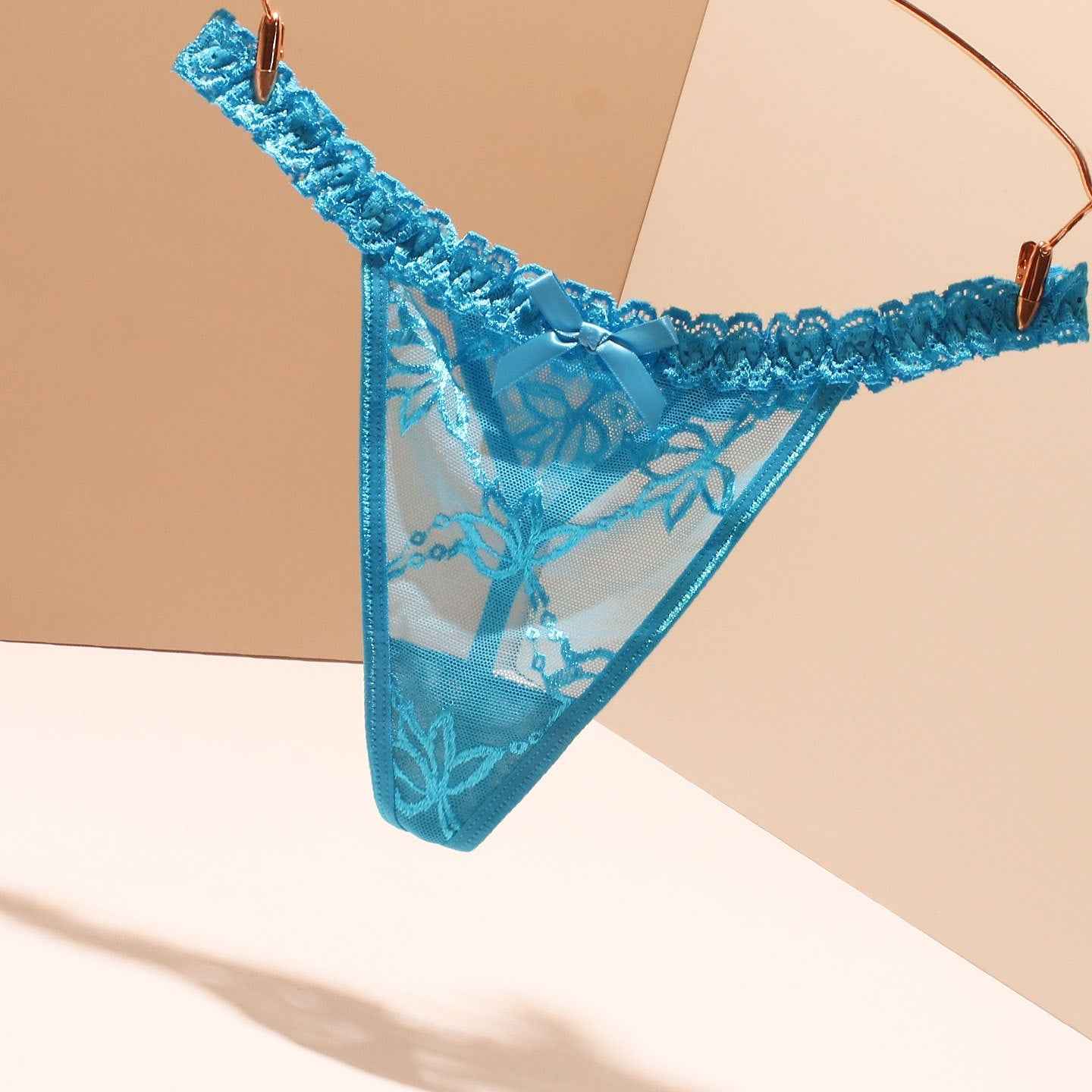 Womens Invisible Soft Breathable Thong Panties