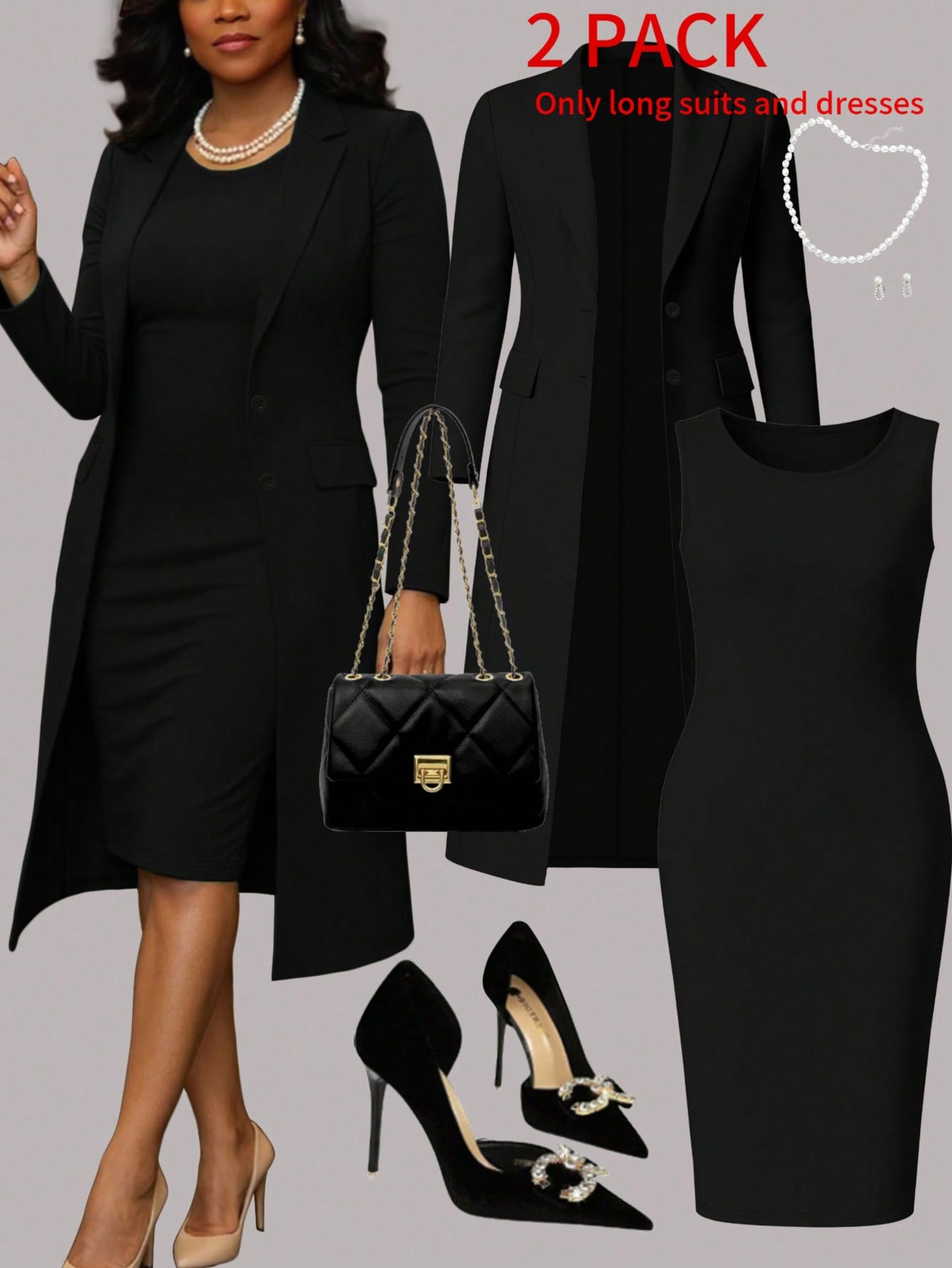 Dress Two-Piece Set Colouronova