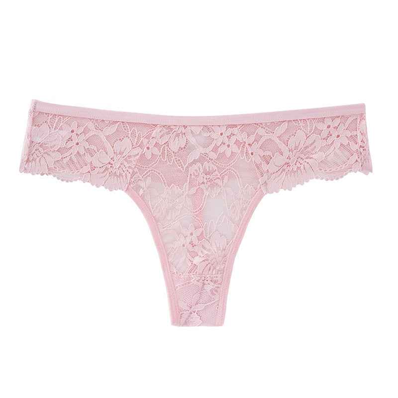 Womens Seamless Low Waist Thong Underwear