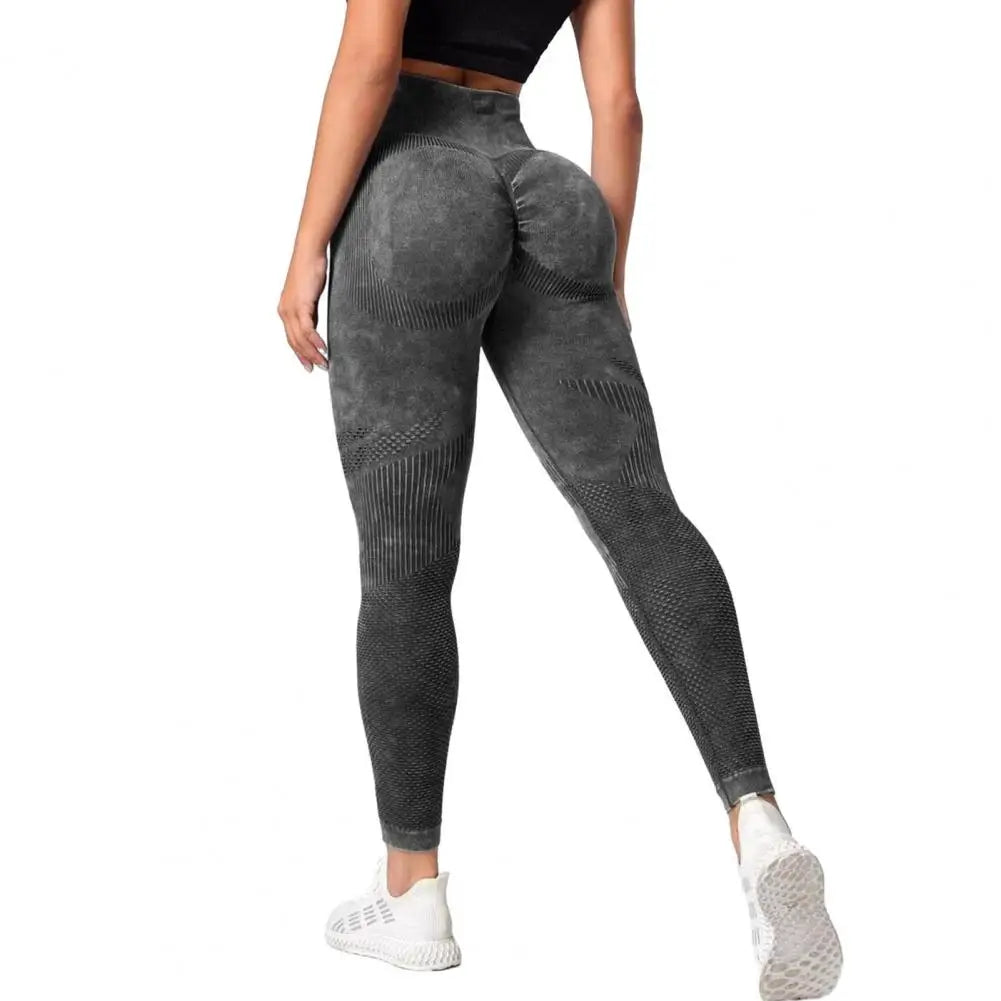 Seamless Yoga Pants Women High Elastic Sports Fitness Legging Women High Waist Gym Tights Scrunch Butt Training Running Leggings - Colouronova