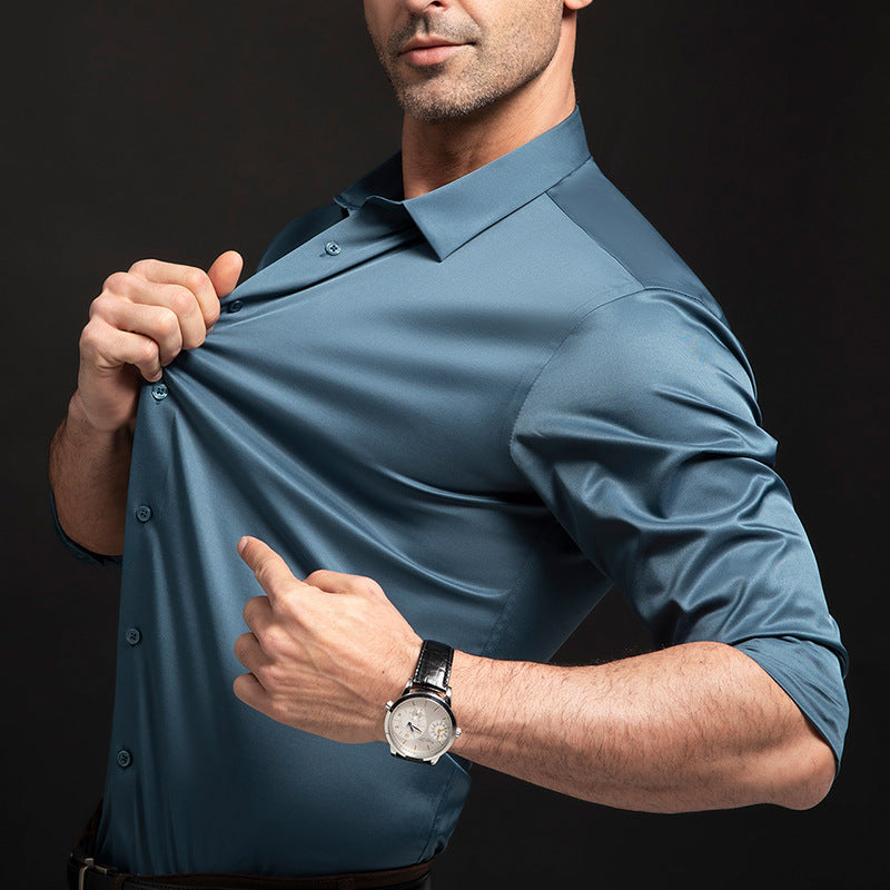 Men's Anti-Wrinkle Business Shirt Colouronova