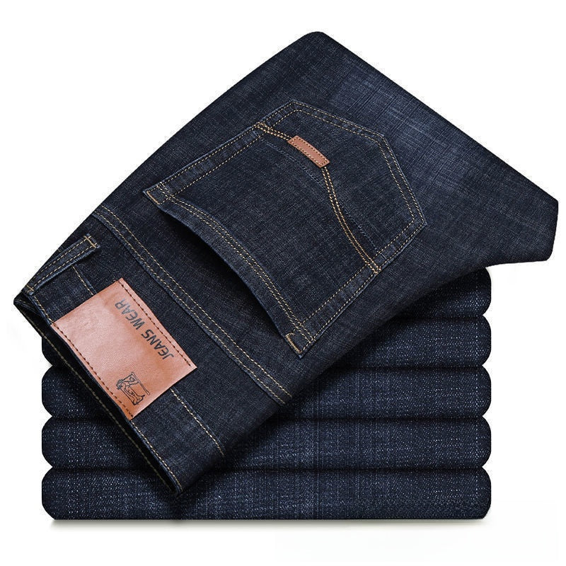 Men's Loose Straight Jeans Colouronova