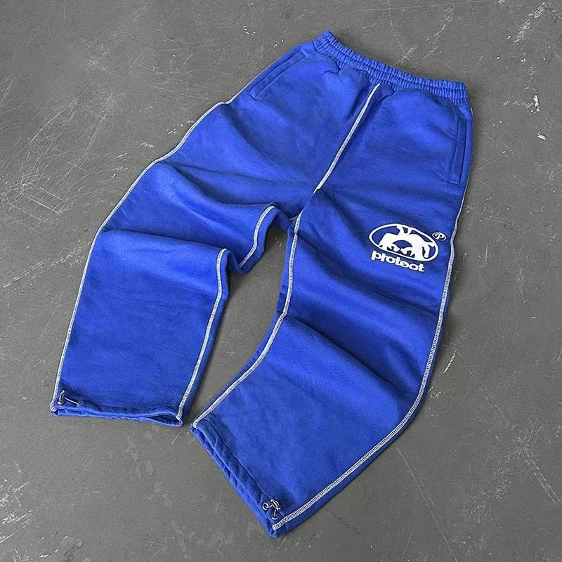 Printed Casual Sweatpants Colouronova