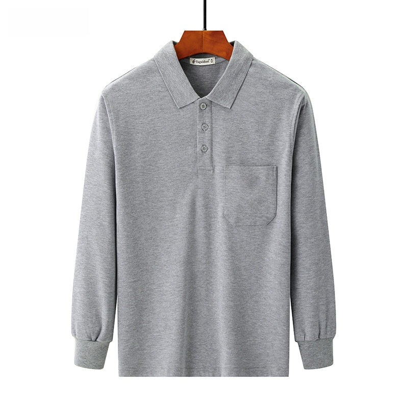 Pure cotton thick long-sleeved t-shirt Colouronova