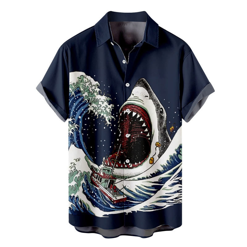 Mens Printed Shirt Colouronova