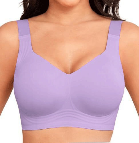 Women's Full Coverage Wireless Bra Colouronova