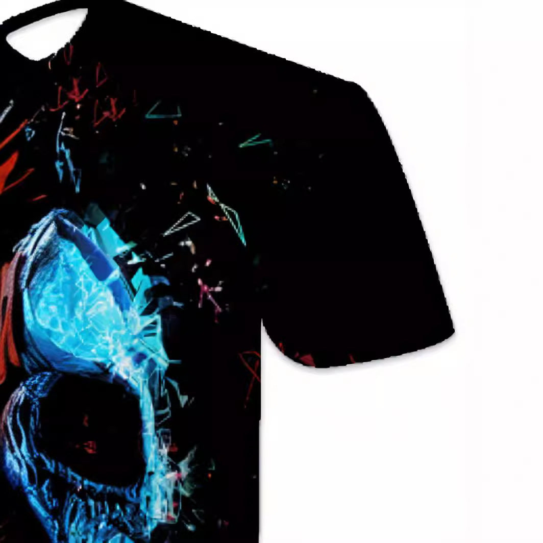 Streetwear personalized crewneck T-shirt Colouronova