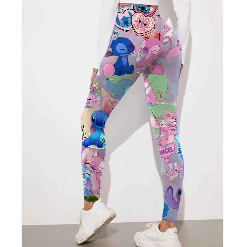 Christmas Stitch printed fitness leggings women's gym running yoga pants sportswear push ups jogging leggings