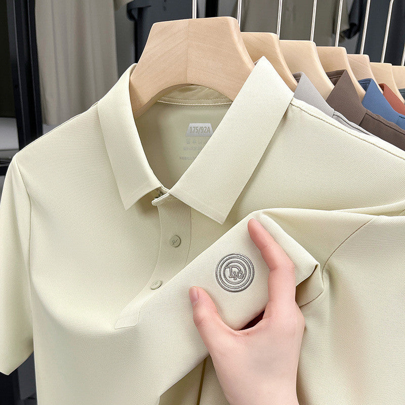 Men's Casual Short Sleeve Polo Shirt Colouronova