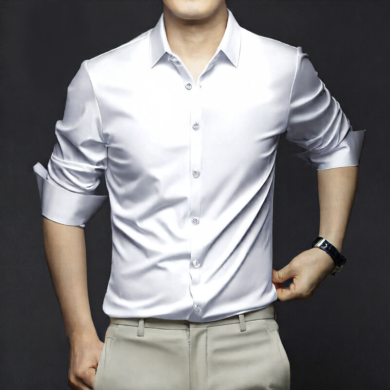 Men's Anti-Wrinkle Business Shirt Colouronova