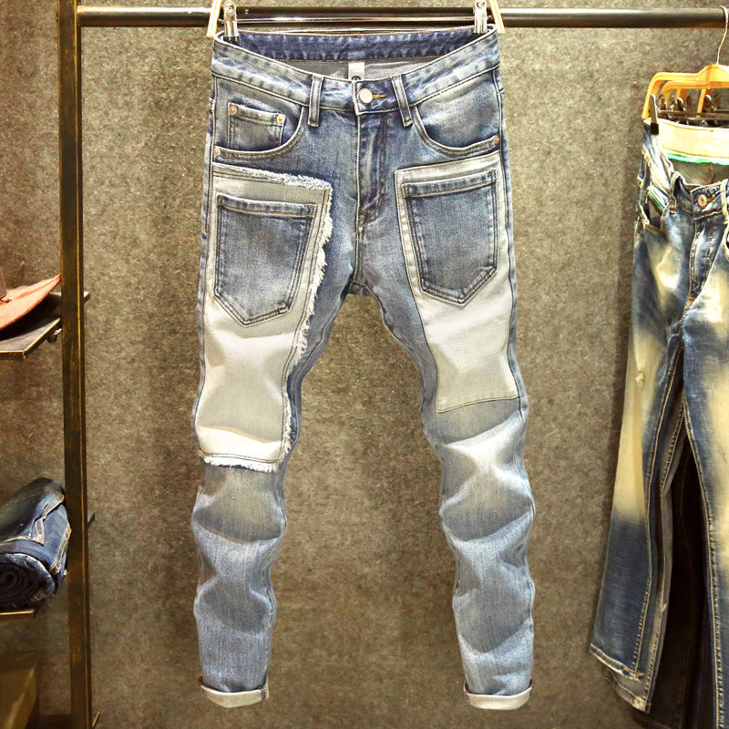 Men's Slim-Fit Stretch Denim Jeans Colouronova