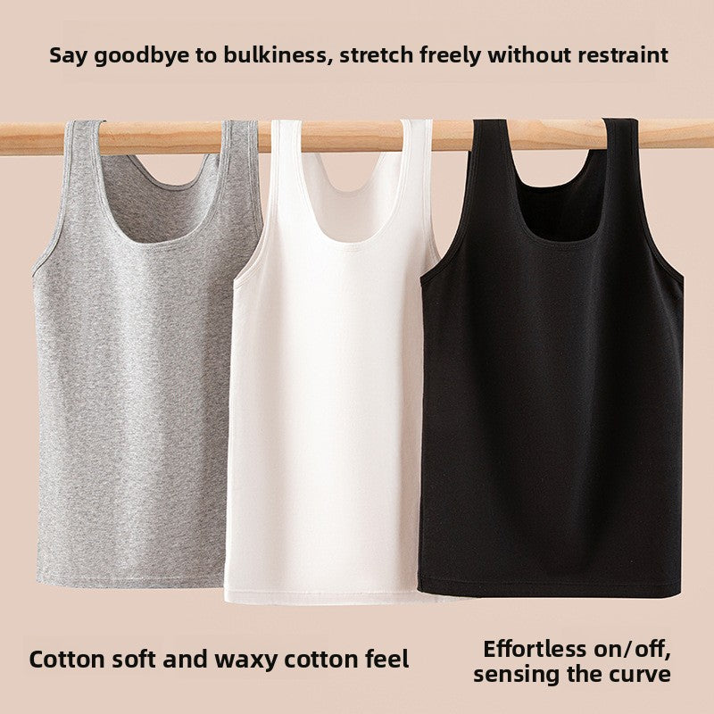 Adjustable Strap Cotton Vest for Women Colouronova