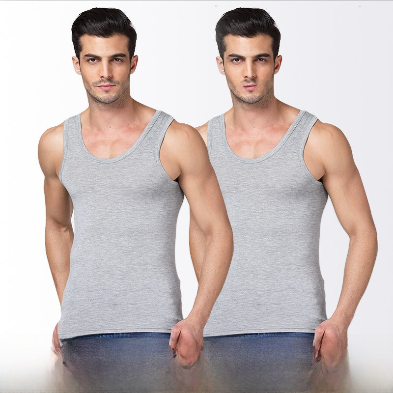 Pure cotton men's vest Colouronova