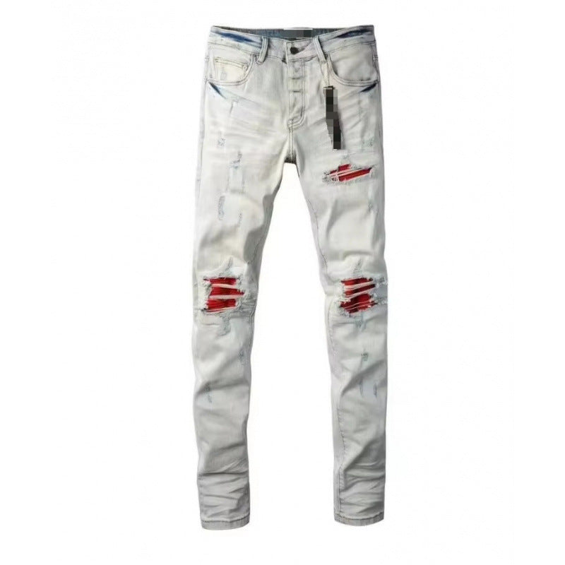 mens cotton jeans Colouronova