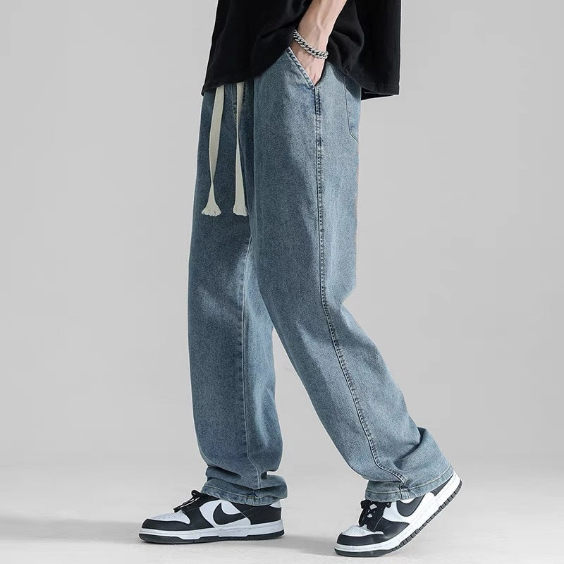 Straight-leg men's jeans Colouronova