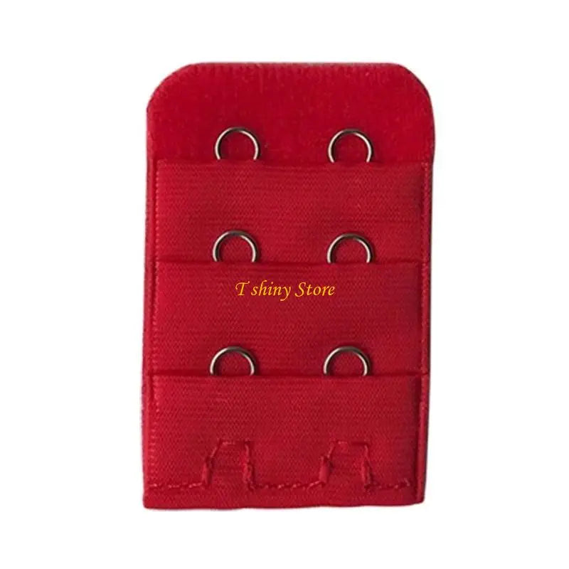 N58F Women Bra Strap Extender 3 Rows 2 Hooks Spacing Clasp Brassiere Sewing Tools New - Colouronova