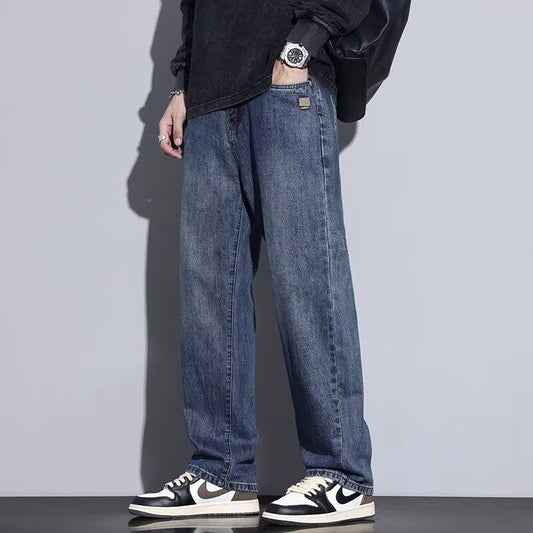 Mens Retro Straight Leg Jeans Colouronova
