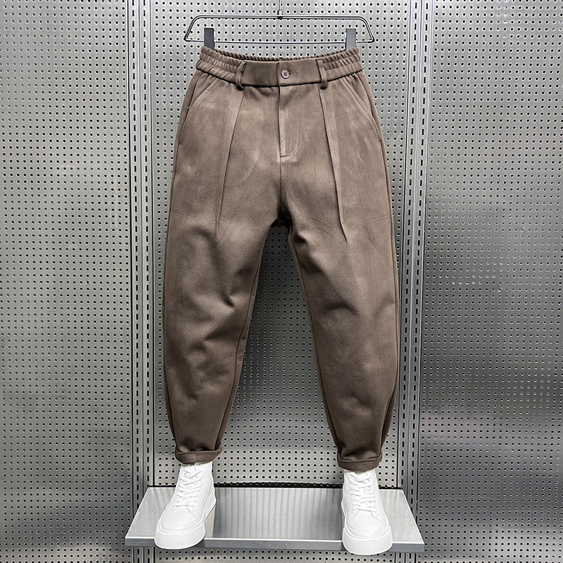 Woolen carrot pants Colouronova