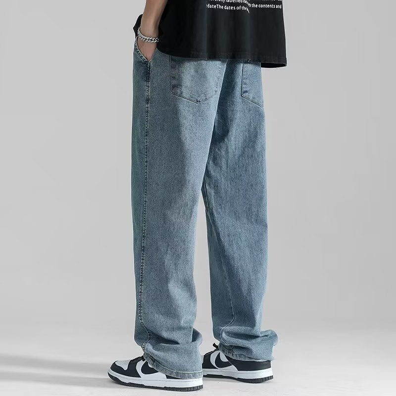 Straight-leg men's jeans Colouronova